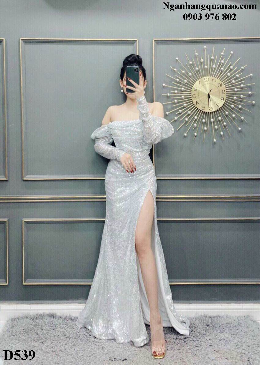 Đầm dạ hội kim tuyến sexy và quyến rũ  BiAn bridal